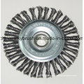 4inch Steel Wire Knotted Wheel Brush with M14X2 (YY-641)